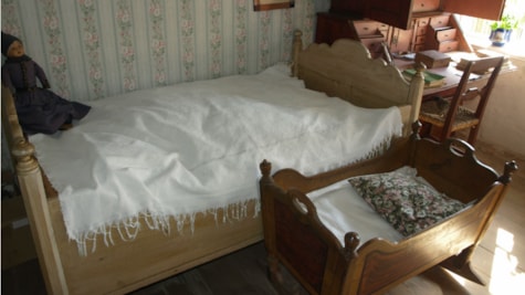 Soveværelse på Fanø hus