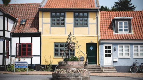 Ældre huse i Adelgade og garver Larsens brønd