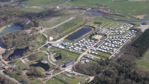 Luftfoto af Camping og Familiepark West